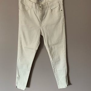 MANGO JEANS WHITE